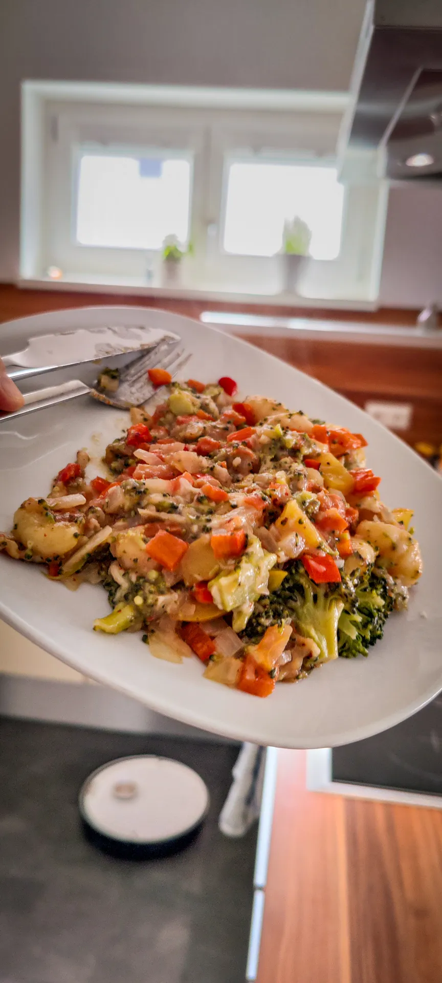 Brokkoli-Gemüse-Gnocchi