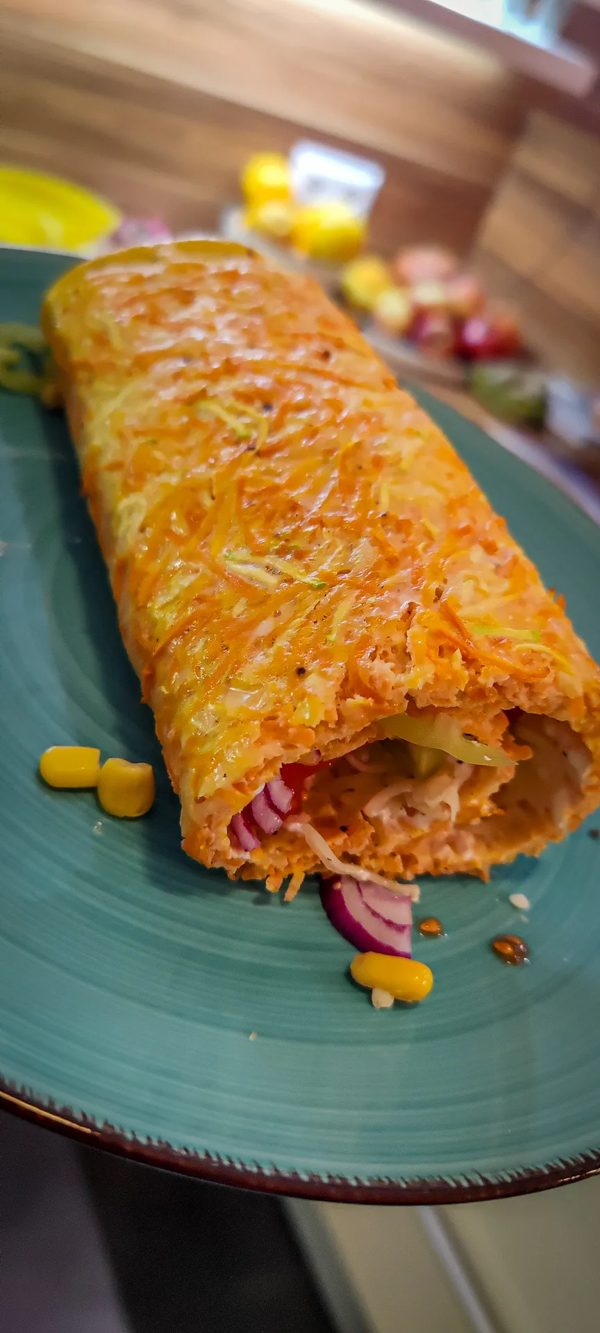 Low Carb Gemüse Burrito