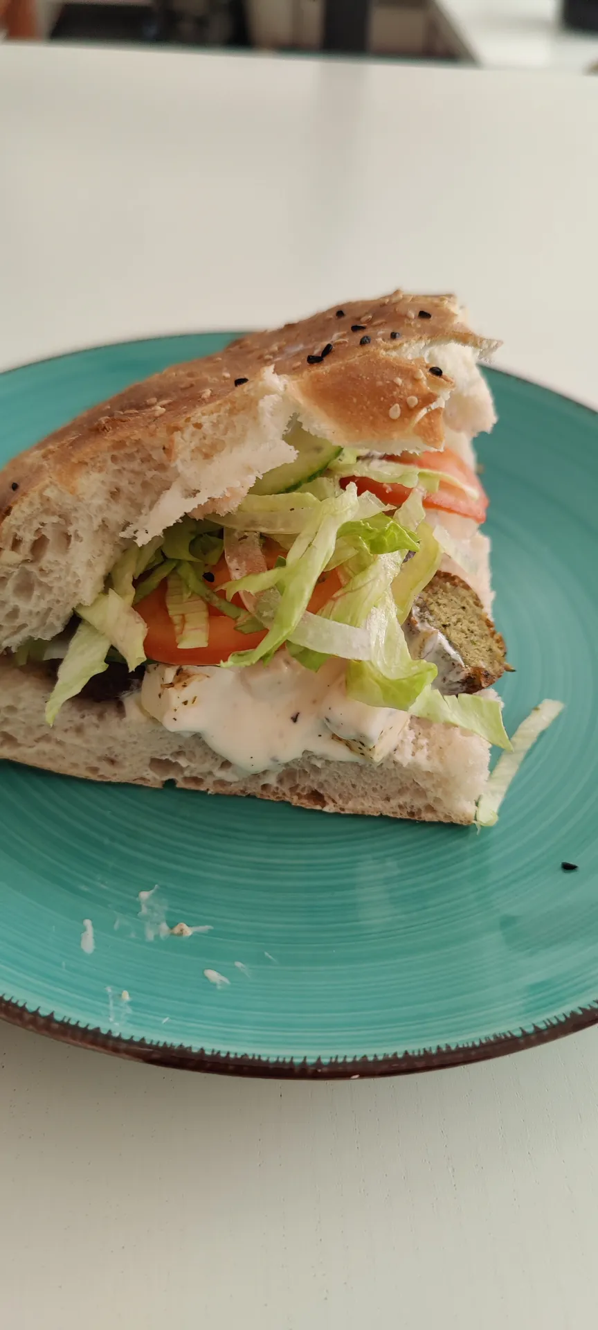 Schneller Falafel Döner