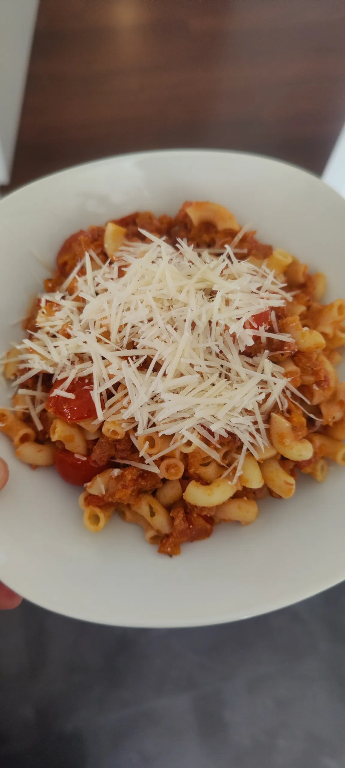 Traditionelles Ragù a la Bolognese mit Ricotta