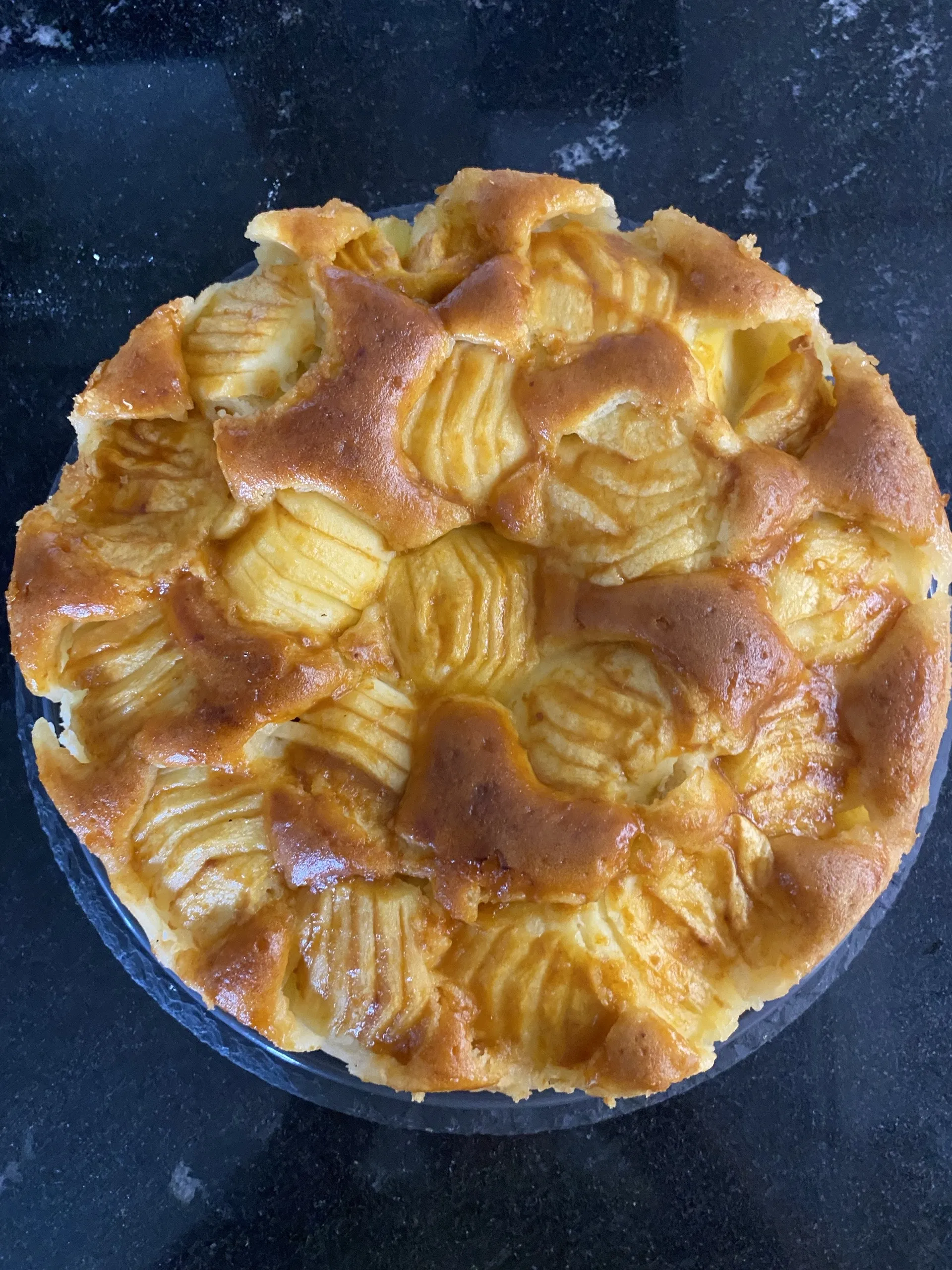 Apfelkuchen mit Dinkelmehl