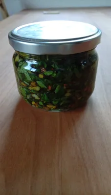 Battuto di basilico e noci