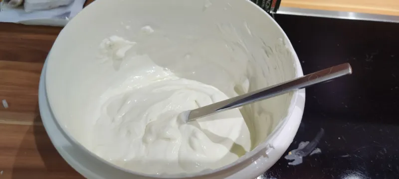 Arbeitsschritt 10: Rotlinsen Lauch Lasagne mit Ricottacreme
