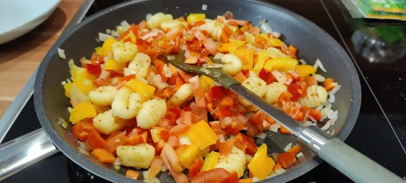 Arbeitsschritt 10: Brokkoli-Gemüse-Gnocchi