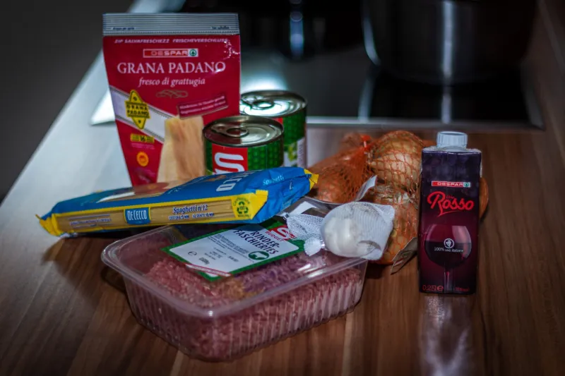 Arbeitsschritt 10: Budget Spaghetti