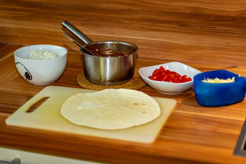 Arbeitsschritt 1: Burrito de Res