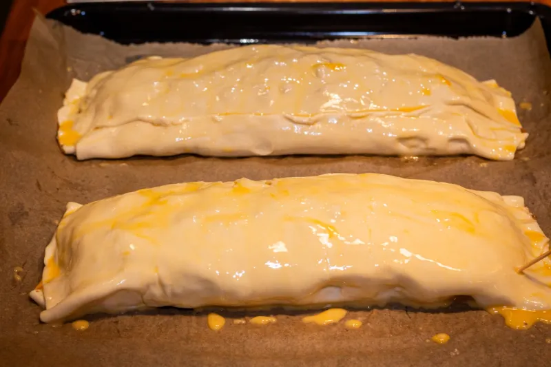 Arbeitsschritt 7: Faschierter Krautstrudel
