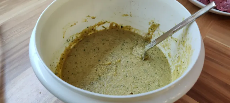 Arbeitsschritt 3: Faschierter Braten