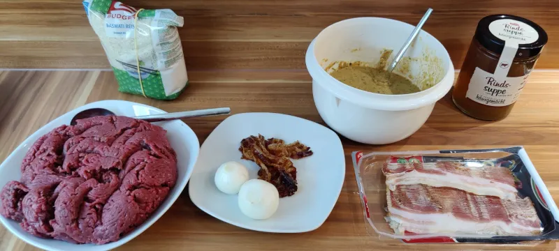Arbeitsschritt 2: Faschierter Braten