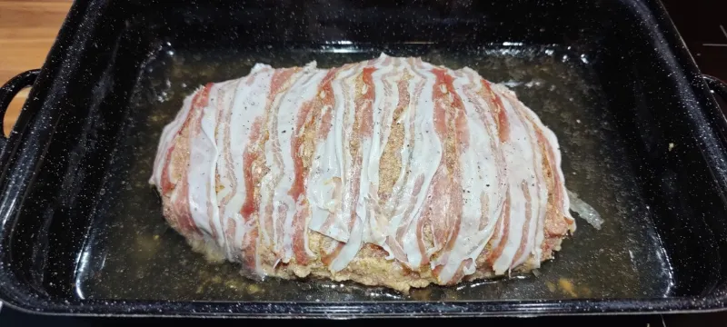 Arbeitsschritt 14: Faschierter Braten