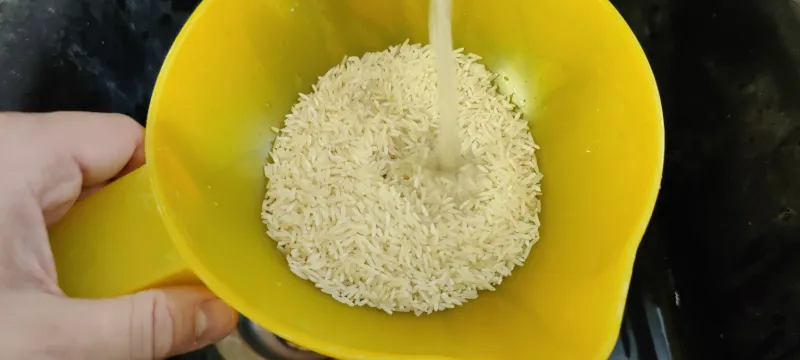 Arbeitsschritt 10: Feta-Frischkäse-gefüllte Paprika