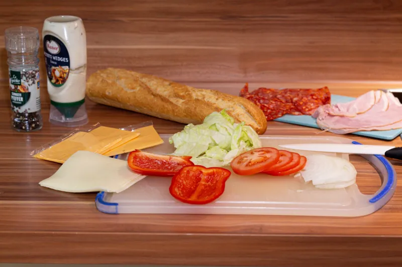 Arbeitsschritt 2: Italian BMT Sandwich