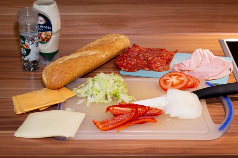 Arbeitsschritt 3: Italian BMT Sandwich