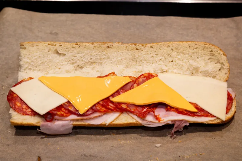 Arbeitsschritt 5: Italian BMT Sandwich