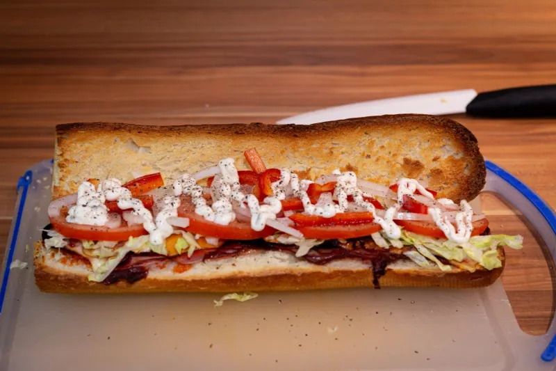 Arbeitsschritt 9: Italian BMT Sandwich