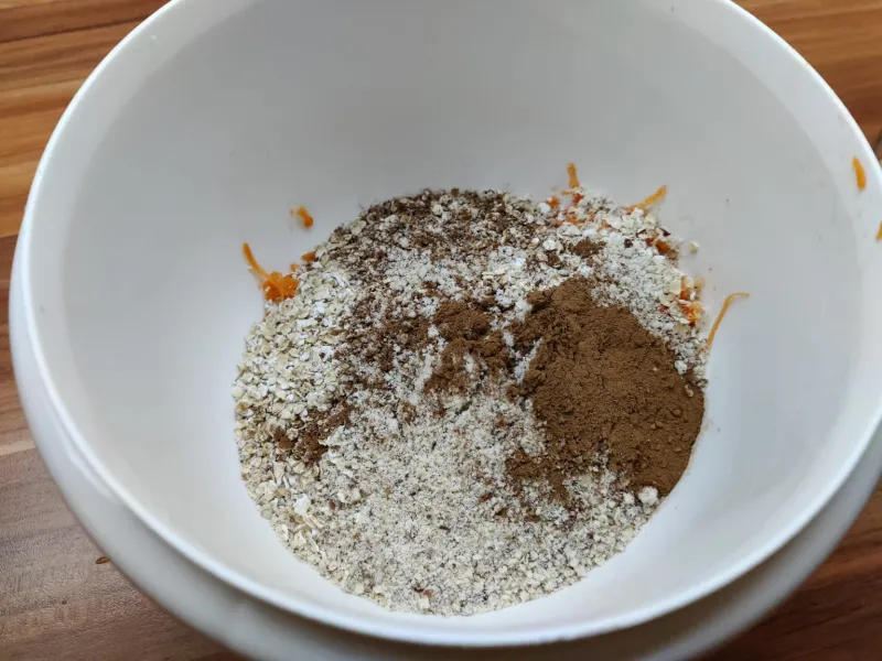 Arbeitsschritt 1: Karottenkuchen