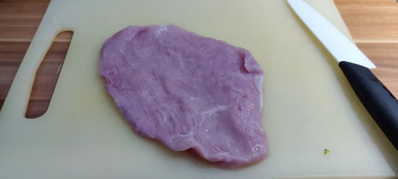 Arbeitsschritt 14: Knusper Parmesan Pute