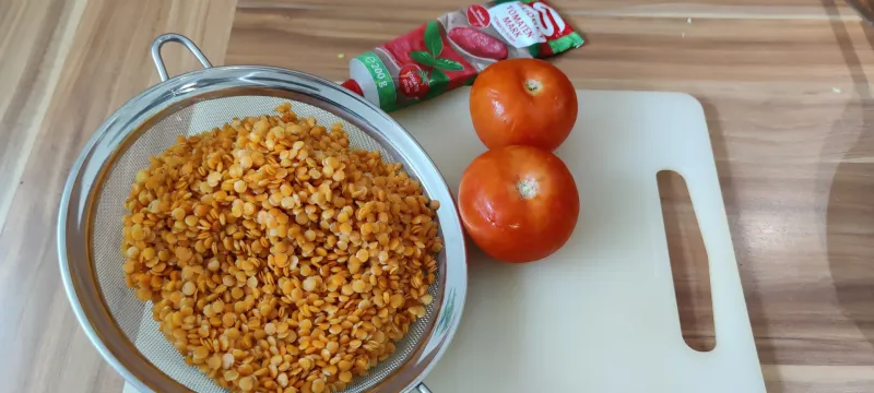 Arbeitsschritt 4: Linsen/Lauch Makkaroni Auflauf