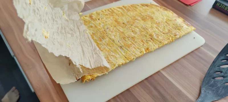 Arbeitsschritt 13: Low Carb Gemüse Burrito
