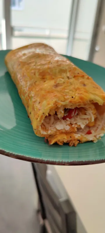 Arbeitsschritt 16: Low Carb Gemüse Burrito
