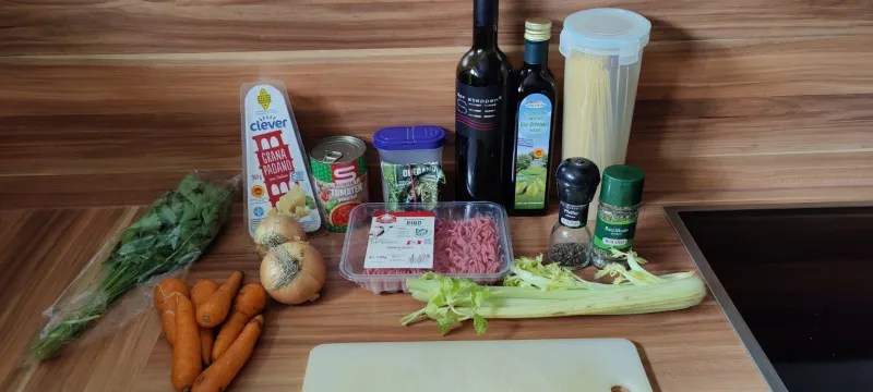 Arbeitsschritt 1: Mageres Ragout a la Bolognese
