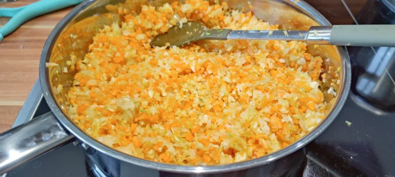 Arbeitsschritt 6: Mageres Ragout a la Bolognese