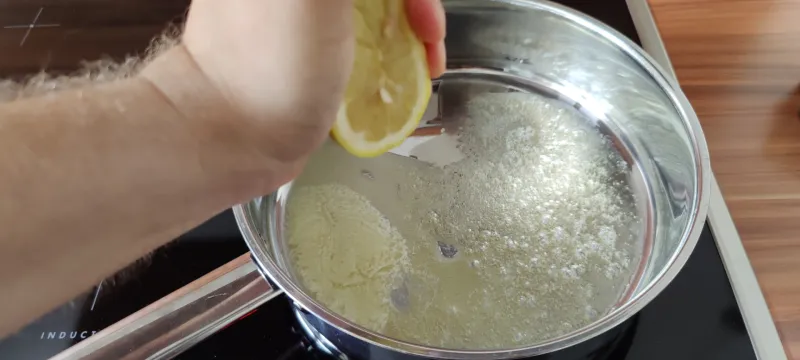 Arbeitsschritt 4: Pasta al Limone
