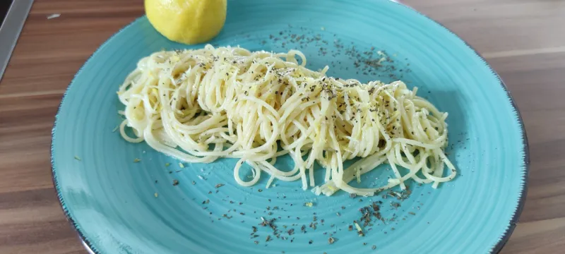 Arbeitsschritt 12: Pasta al Limone