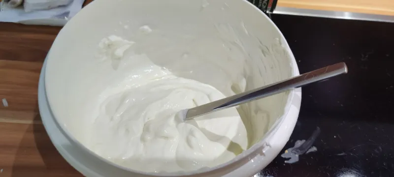 Arbeitsschritt 16: Rotlinsen Lauch Lasagne mit Ricottacreme