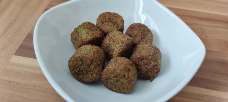 Arbeitsschritt 4: Schneller Falafel Döner