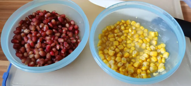 Arbeitsschritt 4: Sommerlicher Bunter Nudelsalat