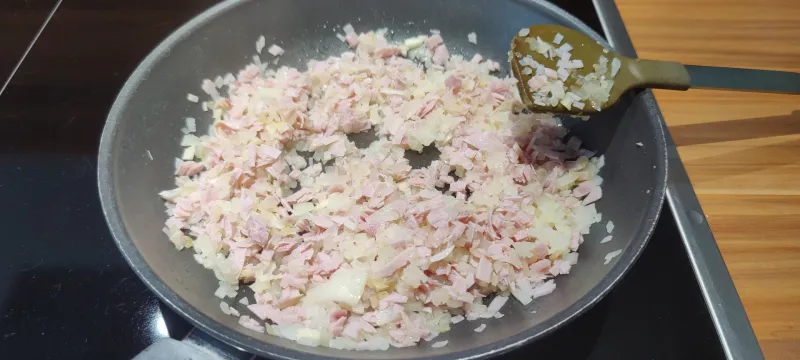 Arbeitsschritt 8: Spaghetti Carbonara