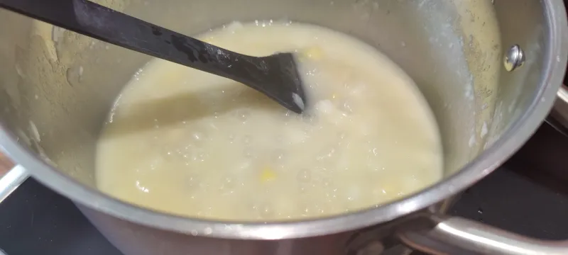 Arbeitsschritt 13: Spargelcreme Suppe