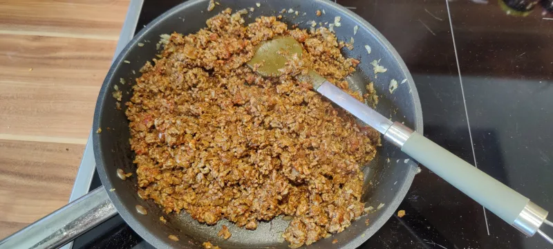 Arbeitsschritt 7: Würzige Fajitas mit Rind und Bohnen
