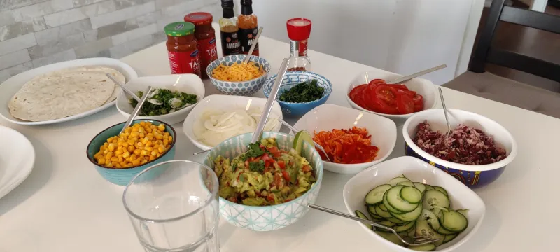 Arbeitsschritt 11: Würzige Fajitas mit Rind und Bohnen