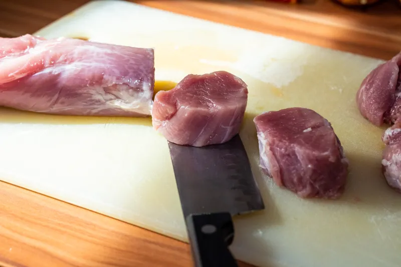 Arbeitsschritt 2: Zwiebelfleisch