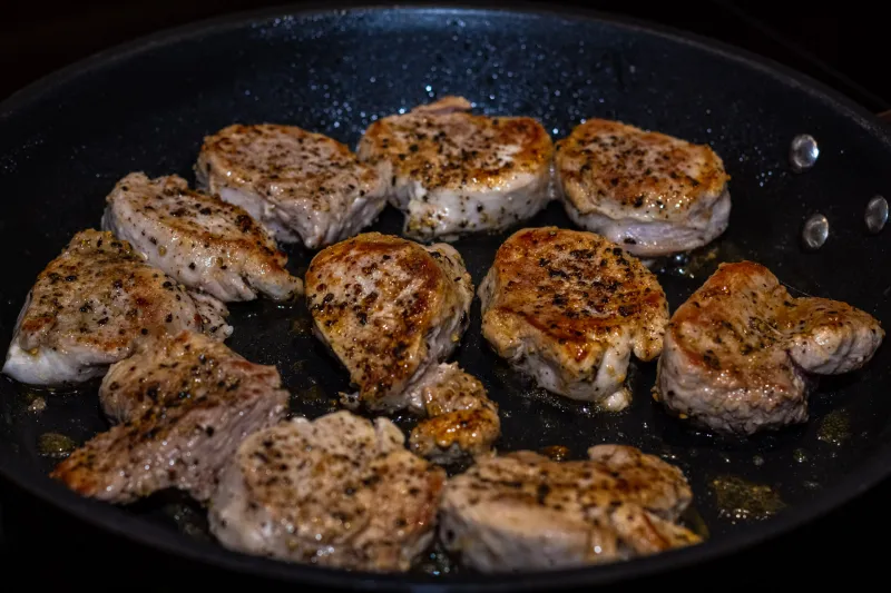 Arbeitsschritt 5: Zwiebelfleisch