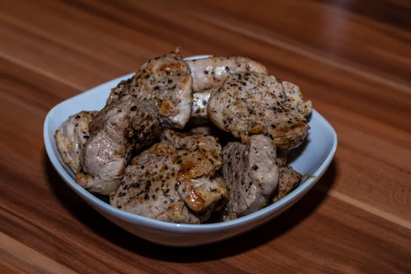Arbeitsschritt 6: Zwiebelfleisch