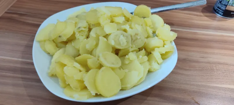Arbeitsschritt 3: Erdäpfel Schmarrn