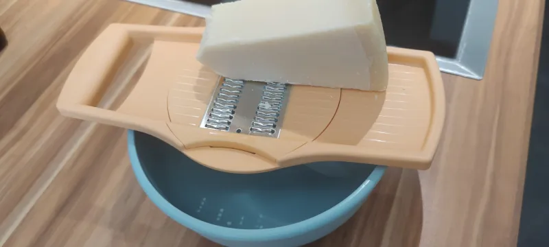 Arbeitsschritt 6: Parmesan Risotto
