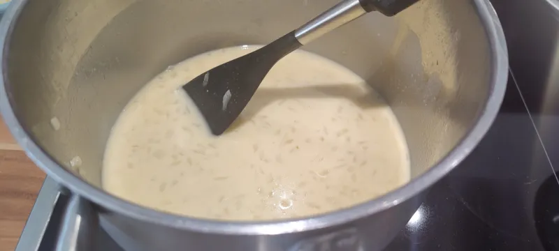 Arbeitsschritt 10: Parmesan Risotto