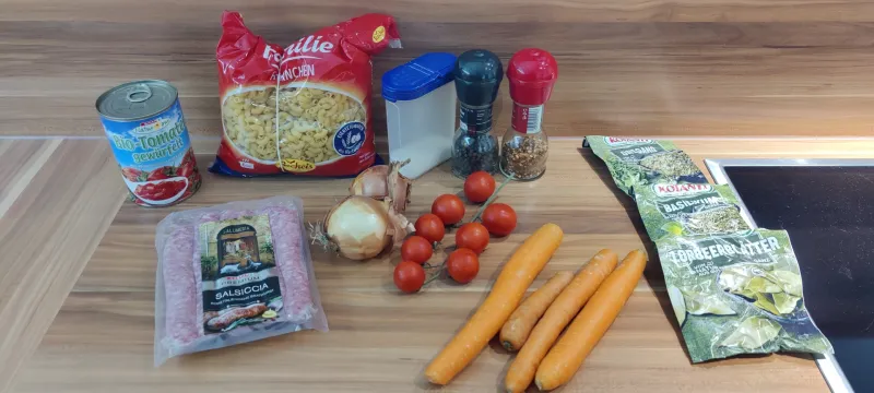 Arbeitsschritt 1: Traditionelles Ragour a la Bolognese mit Ricotta