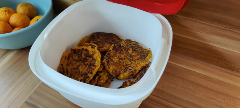 Arbeitsschritt 9: Leckere Hokkaido Kartoffelpuffer