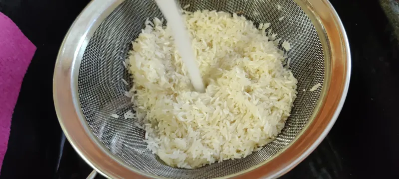 Arbeitsschritt 1: Basmatireis