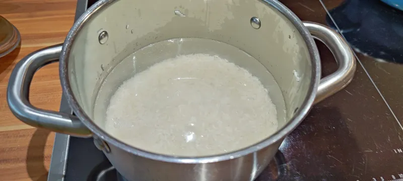 Arbeitsschritt 2: Basmatireis