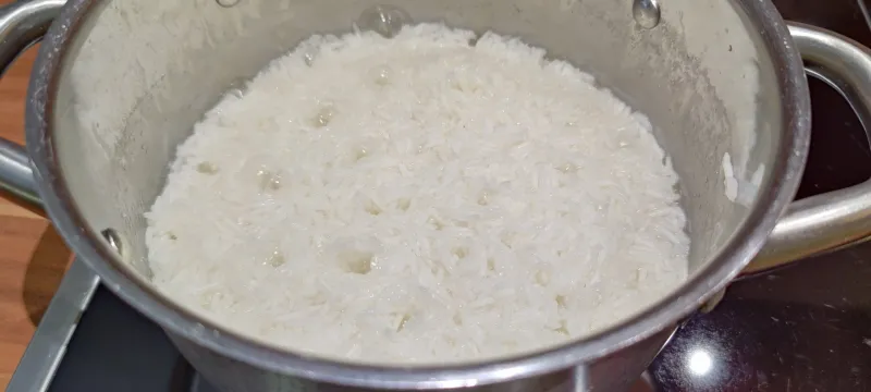 Arbeitsschritt 5: Basmatireis