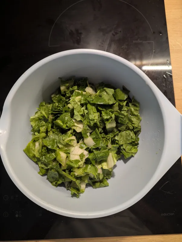 Arbeitsschritt 1: Halloumi Bowl