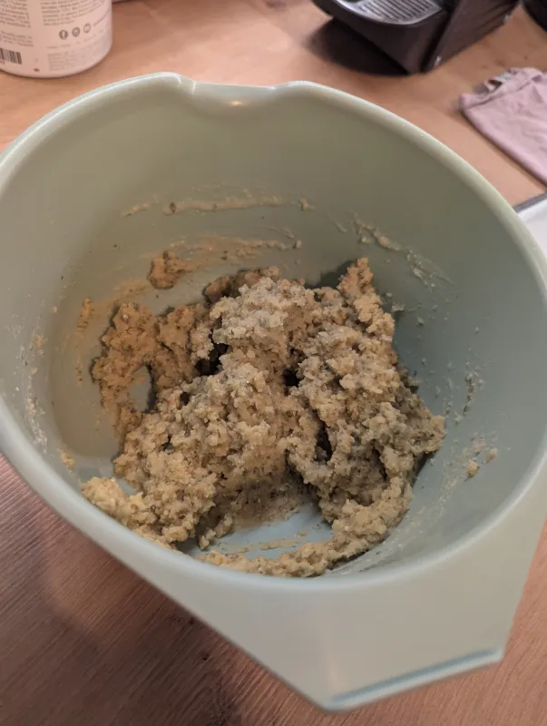 Arbeitsschritt 5: Falafel mit buntem Ofengemüse
