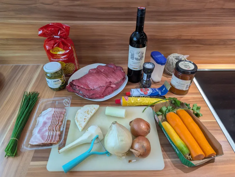 Arbeitsschritt 1: Zarte Rindsroulladen