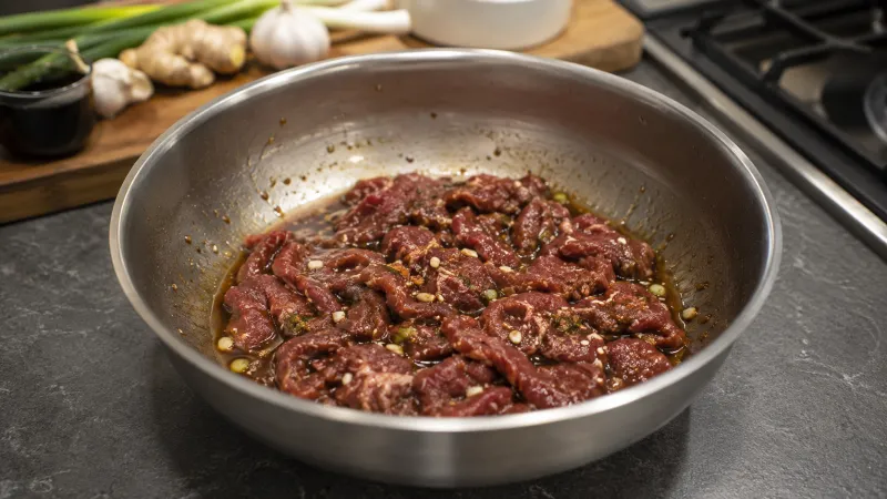 Arbeitsschritt 2: Bulgogi Bao